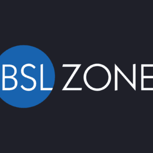 BSL Zone logo on a black background