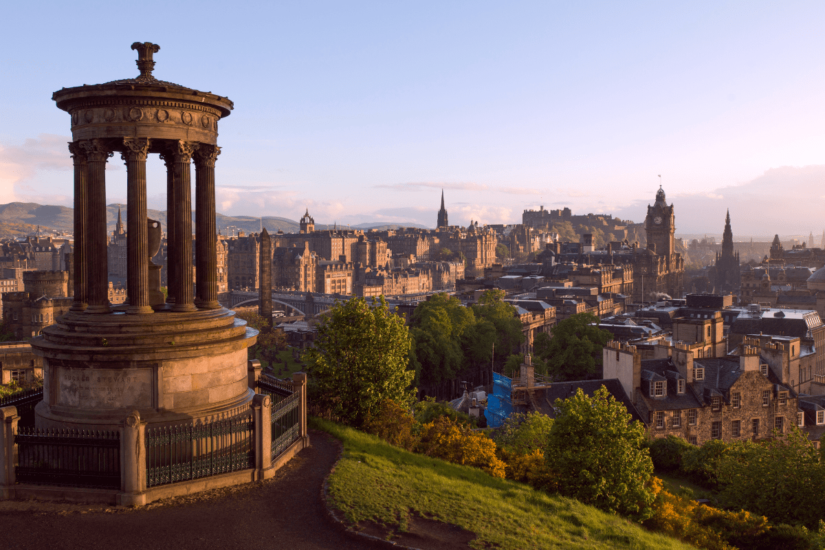 Edinburgh cityscape