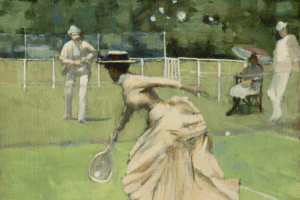 Sir John Lavery, Played! Oil version of A Rally